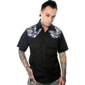 Skull Pile Western Shirt